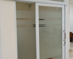 SlidingDoorPutih+Sandblast